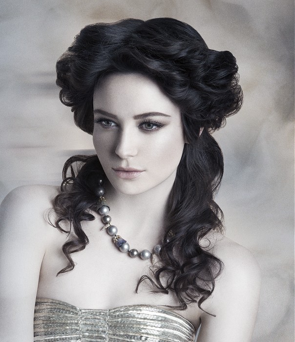 Vivienne Mackinder Long Black Hairstyles